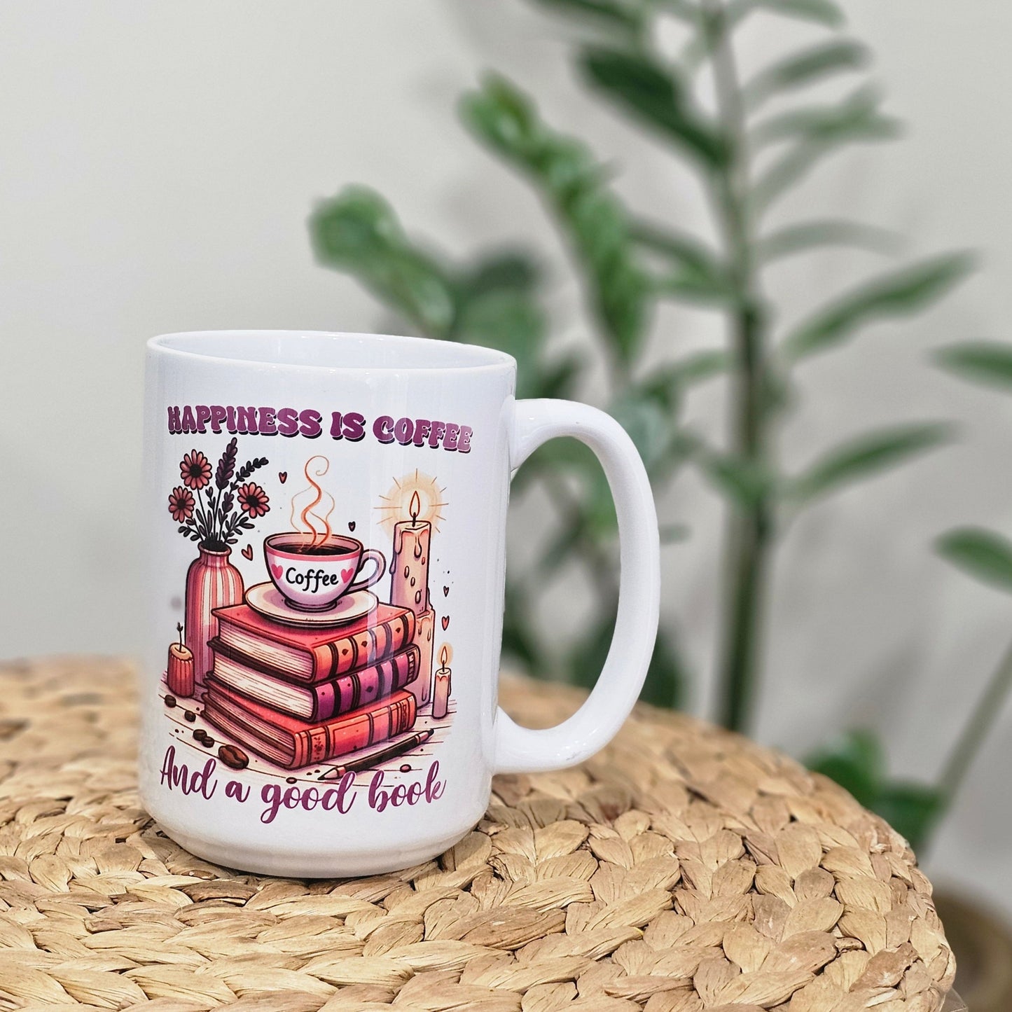 Mug - Happiness Is Coffee